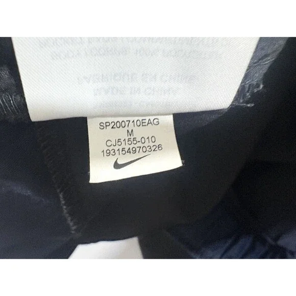 Nike Tech Pack Pants Mens Blue Black Jogger Belted Cargo Pockets Tapered Sz M - Picture 10 of 14